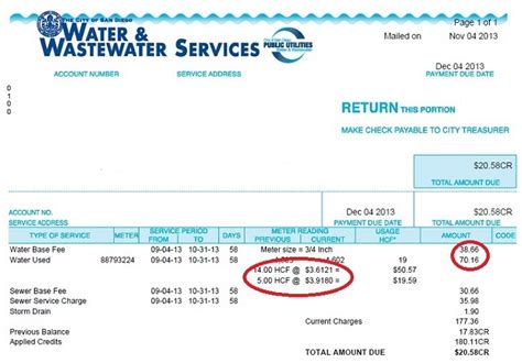 my water bill san diego bill account.